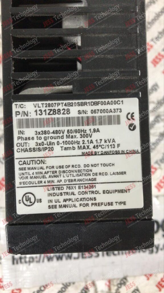 Image #2 of Repair DANFOSS VLT2807PT4B20SBR1DBF00A00C1 Denfoss inverter, model no: vlt-2800, serial no: 057000a373 057000A373 in Malaysia, Singapore, Thailand, Indonesia