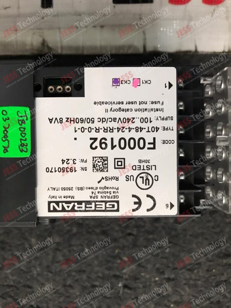 Image #1 of Repair GEFRAN 40T-48-4-24-RR-R-0-0-1 Gefran temperature controller, model no: 40t-48-4-24-rr-r-0-0-1, f000192, serial no: 19350170 19350170 in Malaysia, Singapore, Thailand, Indonesia