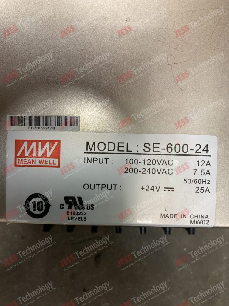 Image #3 of Repair MEAN WELL SE-600-24 Meanwell power supply EB78P76478 in Malaysia, Singapore, Thailand, Indonesia
