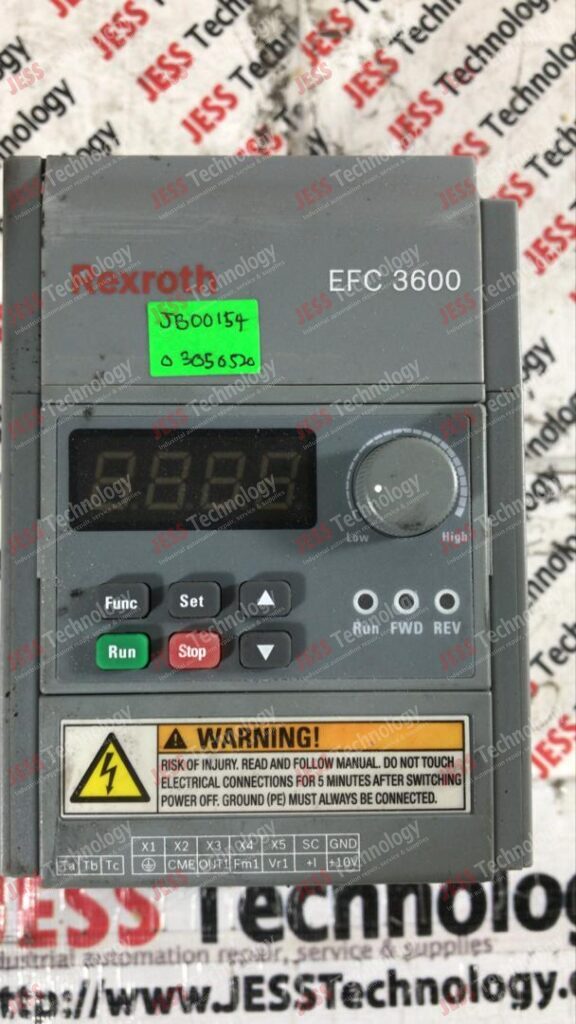Image #1 of Repair REXROTH EFC 3600-0K75-1P2-MDA-7P-NNNN Rexroth inverter, model no: efc 3600-0k75-1p2-mda-7p-nnnn, serial no: r912003759-10099256 R912003759-10099256 in Malaysia, Singapore, Thailand, Indonesia