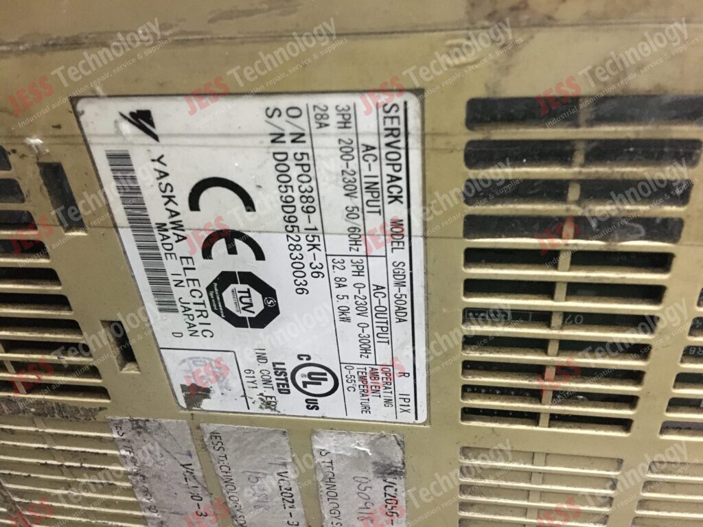 Image #4 of Repair YASKAWA SGDM-50ADA YASKAWA SERVOPACK D0059D952830036 in Malaysia, Singapore, Thailand, Indonesia