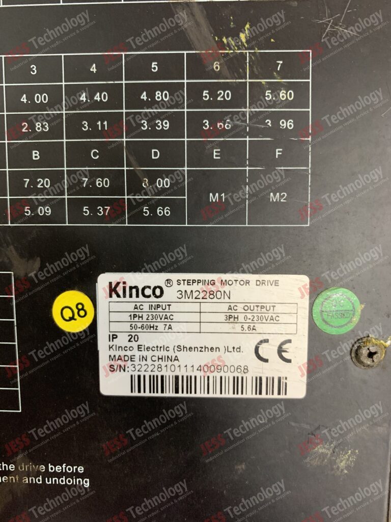 Image #3 of Repair KINCO 3M2280N kinco stepping motor drive 322281011140090068 in Malaysia, Singapore, Thailand, Indonesia