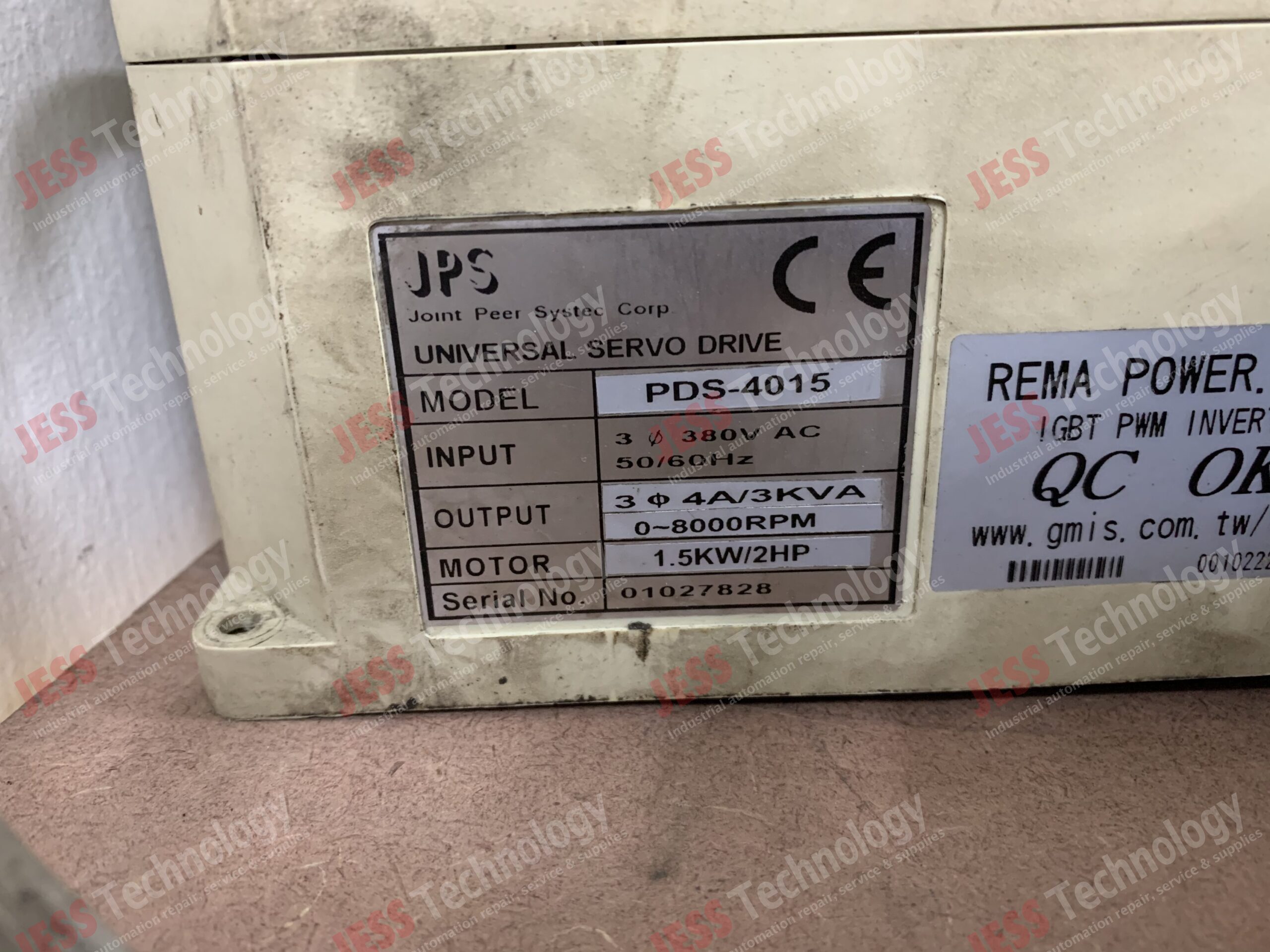 JESS Repair Service in Malaysia Repair JPS jps inverter 01027828 PDS4015, Best Repair