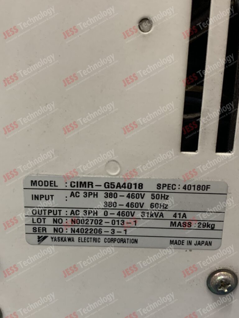 Image #3 of Repair YASKAWA CIMR-G5A4018 yaskawa varispeed 616g5 N402206-3-1 in Malaysia, Singapore, Thailand, Indonesia