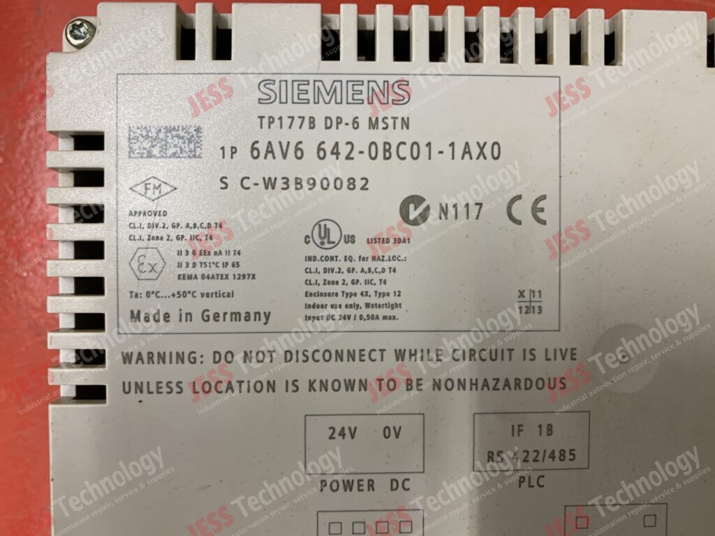 Image #3 of Repair SIEMENS 6AV6 642-0BC01-1AX0 siemens simatic panel C-W3890082 in Malaysia, Singapore, Thailand, Indonesia