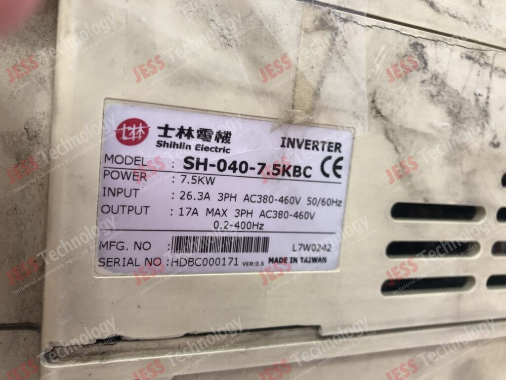 Image #4 of Repair SHIHLIN SH-040-7.5KBC SHILIN INVERTER HDBC000171 in Malaysia, Singapore, Thailand, Indonesia