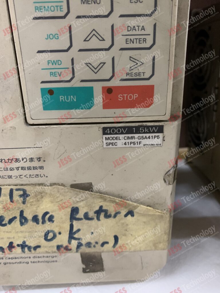 Image #3 of Repair YASKAWA CIMR-G5A41P5 yaskawa varispeed 616g5 - in Malaysia, Singapore, Thailand, Indonesia