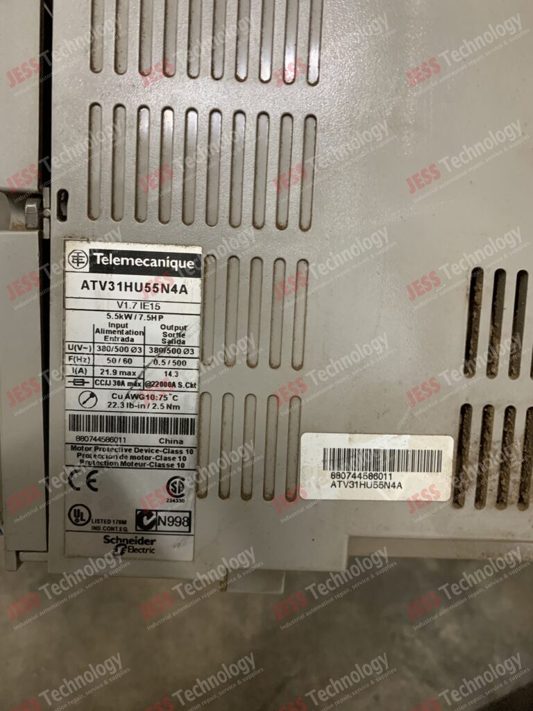 Image #3 of Repair SCHNEIDER ELECTRIC ATV31HU55N4A SCHNEIDER ALTIVAR INVERTER 5.5kW/7.5HP 880744586011 in Malaysia, Singapore, Thailand, Indonesia