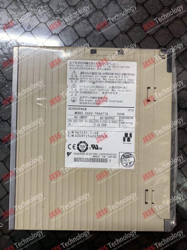 Image #3 of Repair YASKAWA SERVOPACK SGDV-1R6A11A yaskawa servopack D009YI542630048 in Malaysia, Singapore, Thailand, Indonesia