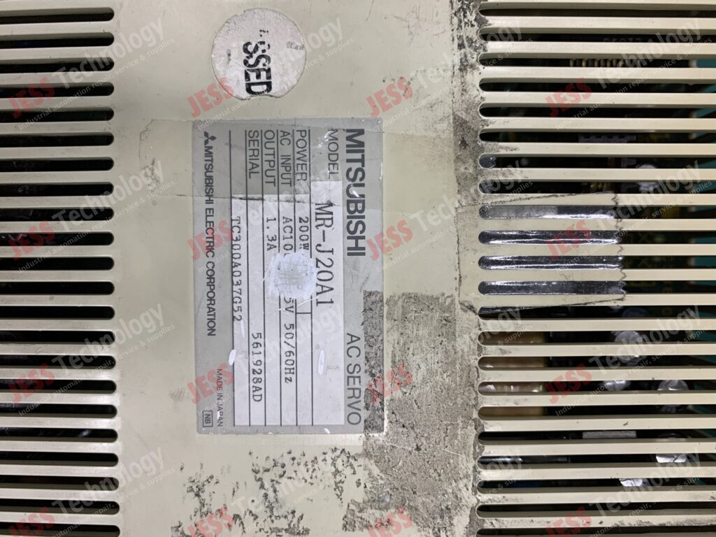 Image #3 of Repair MITSUBISHI MR-J20A1 Mitsubishi Ac Servo 561928AD in Malaysia, Singapore, Thailand, Indonesia