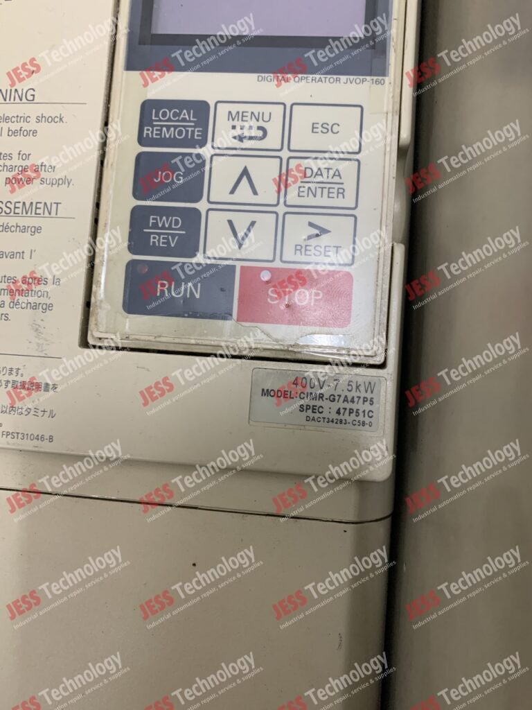 Image #3 of Repair Varispeed G7 CIMR-G7A47P5 yaskawa varispeed G7 J0078C061210001 in Malaysia, Singapore, Thailand, Indonesia