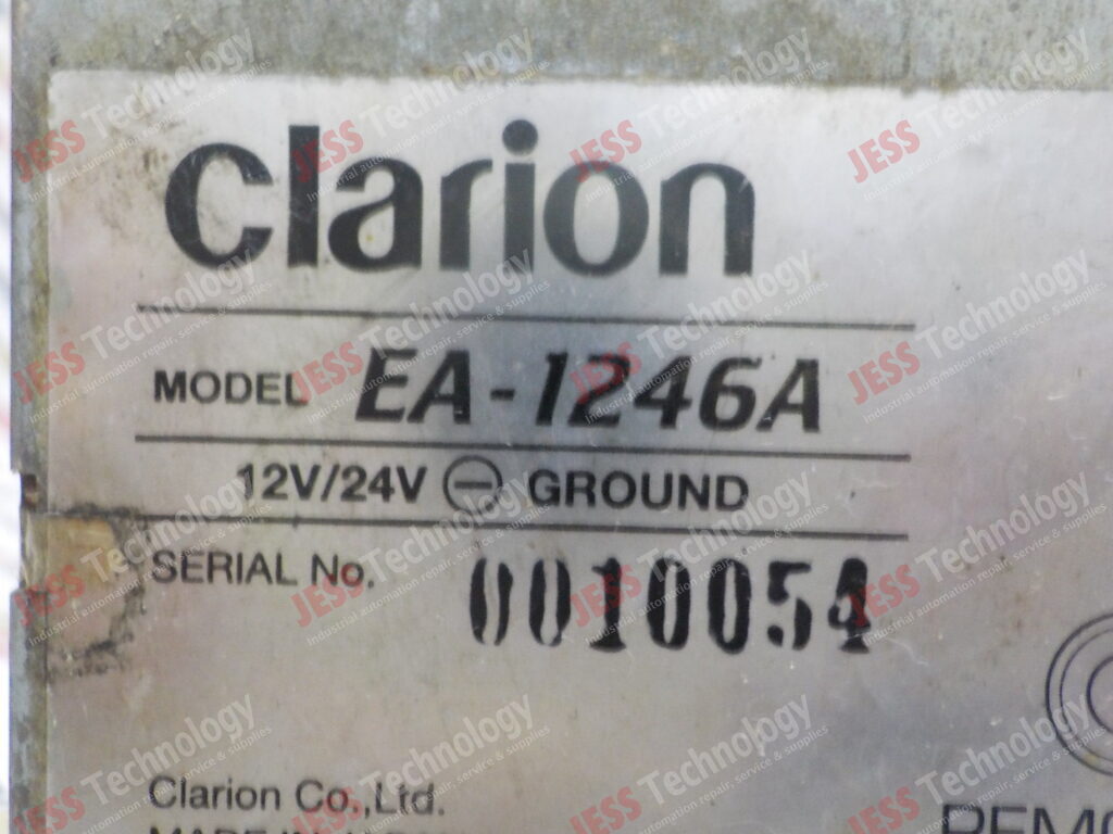 Image #1 of Repair CLARION EA-1246A Clarion power supply - in Malaysia, Singapore, Thailand, Indonesia