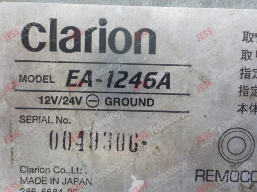 Image #1 of Repair CLARION EA-1246A Clarion power supply 0049306 in Malaysia, Singapore, Thailand, Indonesia