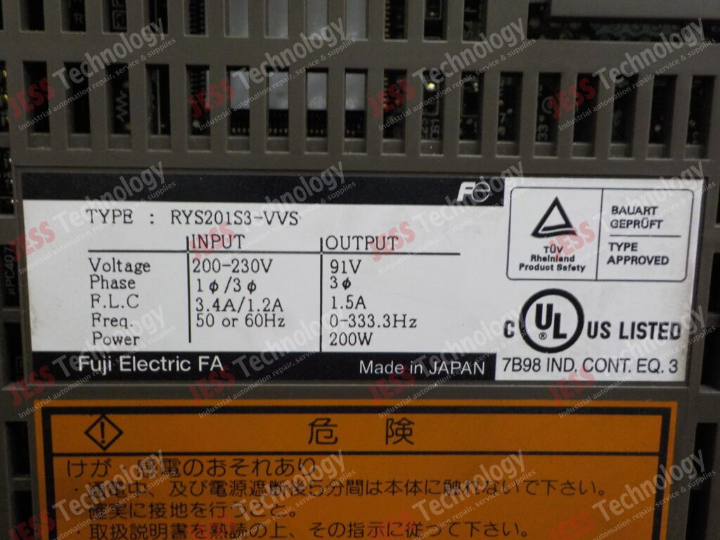 Image #1 of Repair FUJI RYS201S3-VVS Fuji faldic 4Y2701A001 448 in Malaysia, Singapore, Thailand, Indonesia