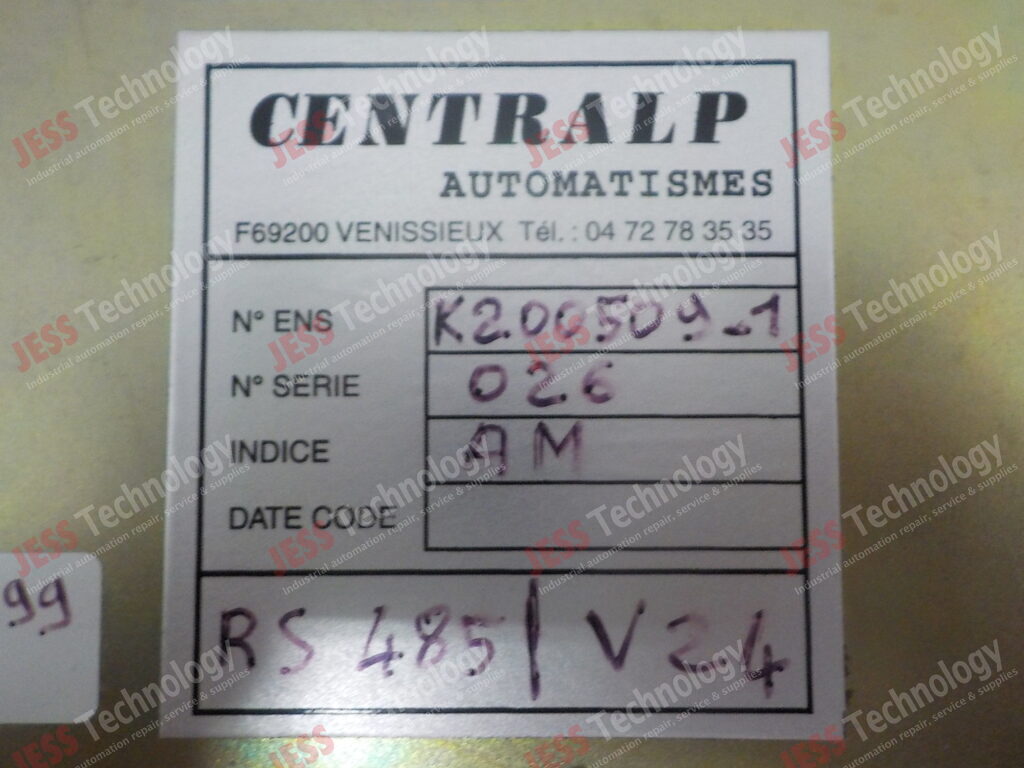 Image #1 of Repair CENTRALP RS 845 Centralp controller 026 in Malaysia, Singapore, Thailand, Indonesia