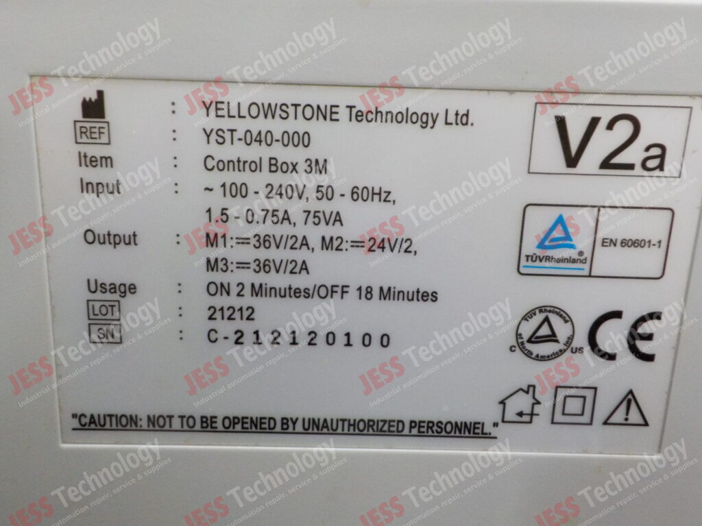 Image #2 of Repair YELLOW STONE YST-040-000 Control box C-212120100 in Malaysia, Singapore, Thailand, Indonesia