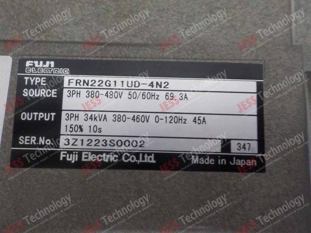 Image #1 of Repair FRENIC FRN22G11UD-4N2 Fuji Inverter 3Z1223S0002 in Malaysia, Singapore, Thailand, Indonesia