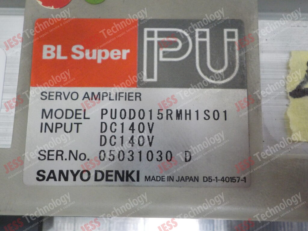Image #1 of Repair SANYO DENKI PU0D015RMH1S01 Sanyo denki servo 05031030 D in Malaysia, Singapore, Thailand, Indonesia