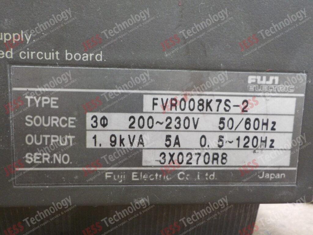 Image #1 of Repair FUJI FVR008K7S - 2 Fuji inverter 3X0270R8 in Malaysia, Singapore, Thailand, Indonesia