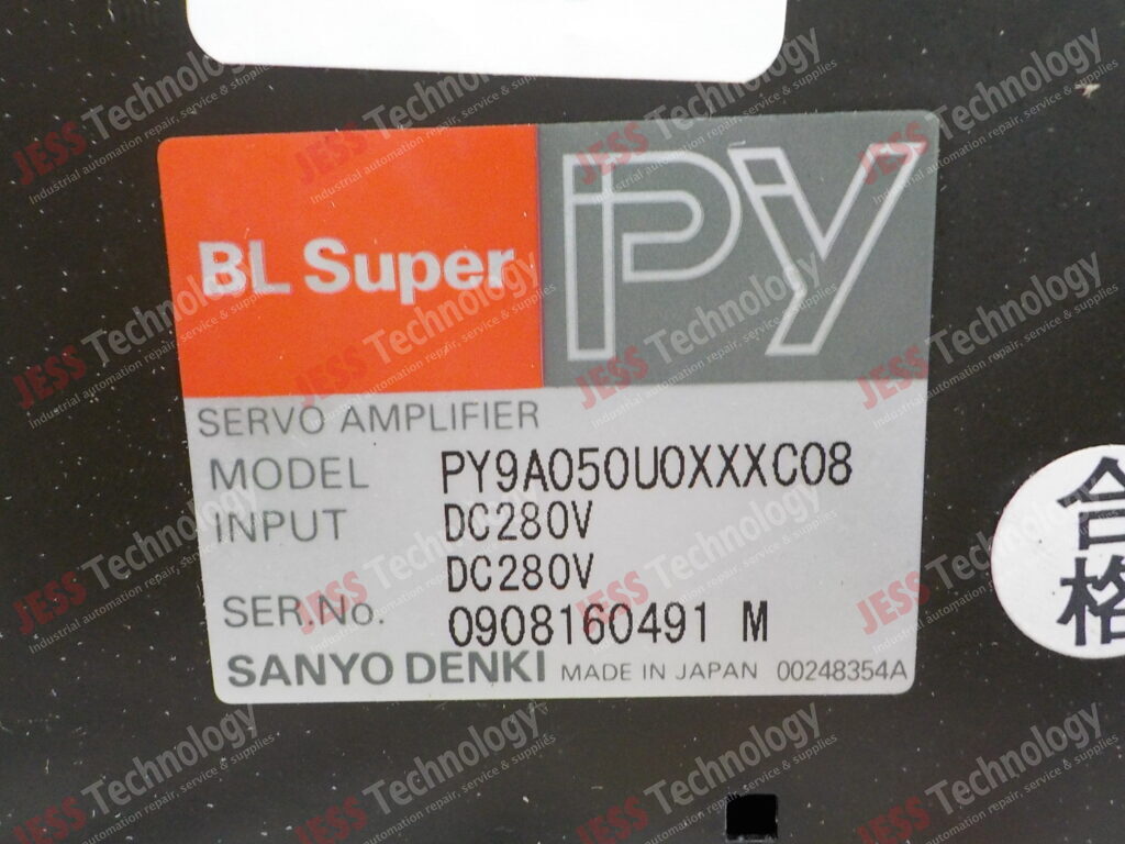 Image #1 of Repair SANYO DENKI PY9A050U0XXXC08 Sanyo Denki Servo 0908160491 M in Malaysia, Singapore, Thailand, Indonesia
