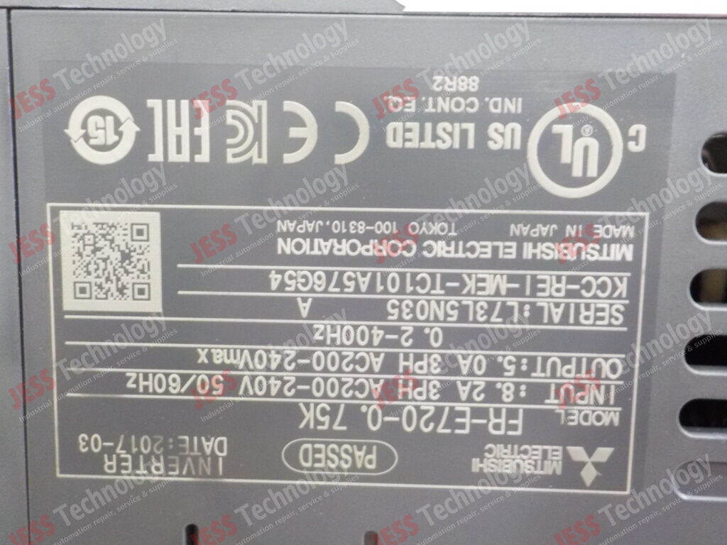 Image #1 of Repair MITSUBISHI FR-E720-0. 75K Mitsubishi Inverter L73L5N035 in Malaysia, Singapore, Thailand, Indonesia