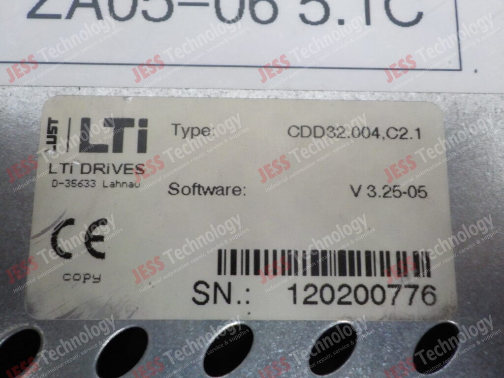 Image #1 of Repair LTI CDD32.004.C3.0 LTi servo drive 170302173 in Malaysia, Singapore, Thailand, Indonesia