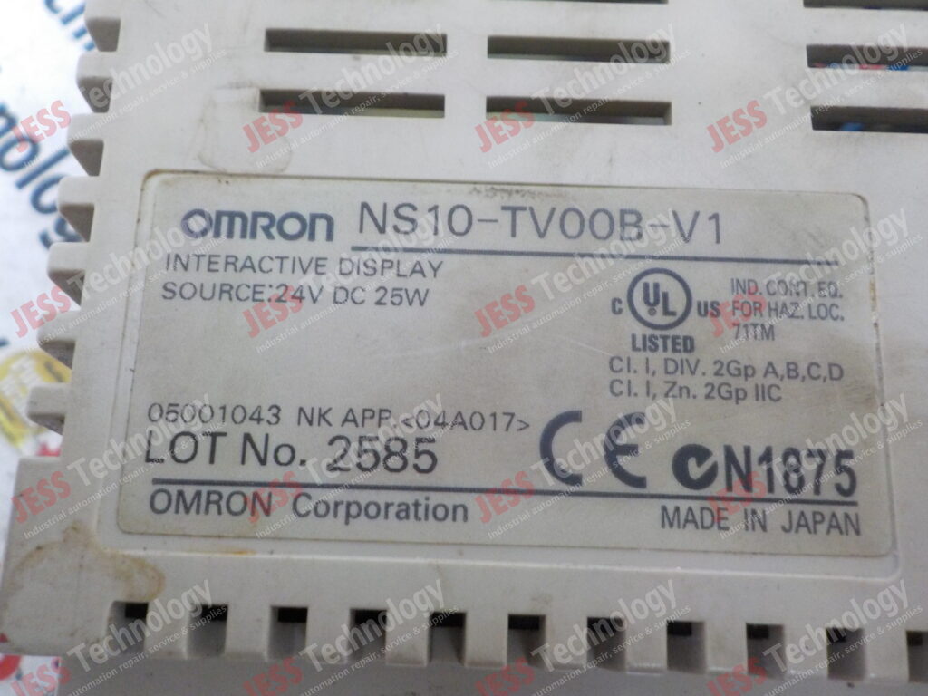 Image #1 of Repair OMRON NS10-TV00B-V1 Omron touch screen 05001043 in Malaysia, Singapore, Thailand, Indonesia