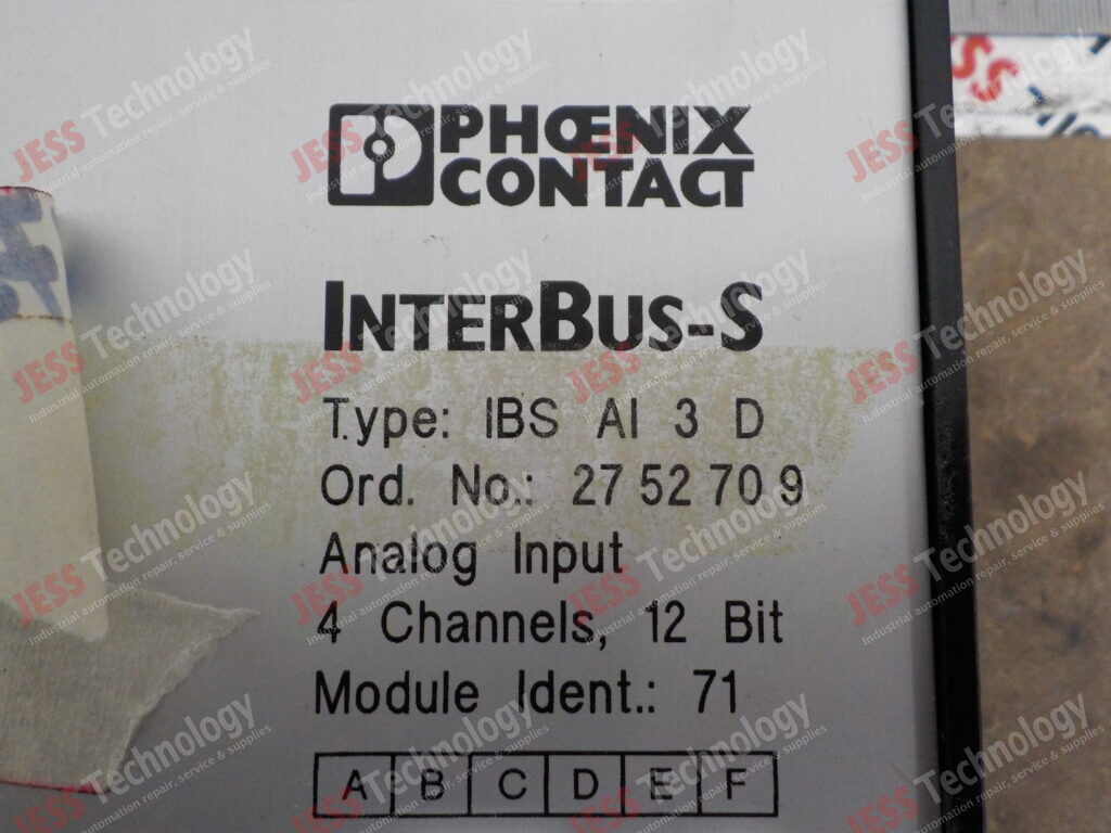 Image #1 of Repair Phoenix Contact IBS AI 3 D Phoenix contact interbus - in Malaysia, Singapore, Thailand, Indonesia