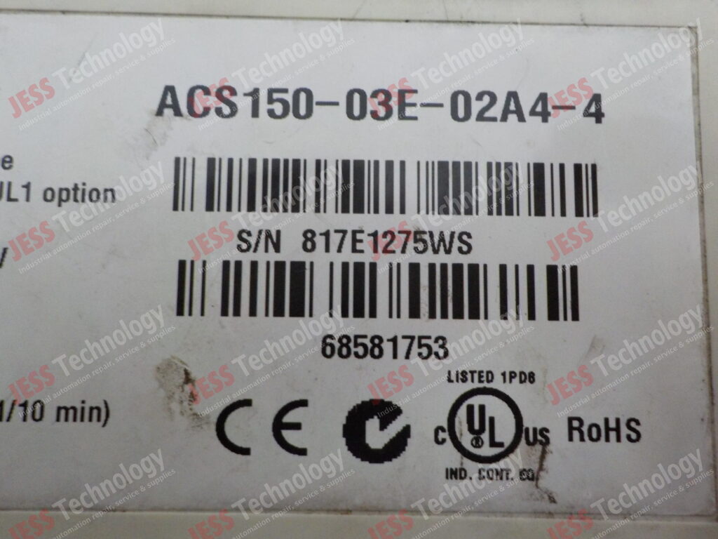 Image #1 of Repair ABB ACS 150-03E-02A4-4 abb inverter 817E1275WS in Malaysia, Singapore, Thailand, Indonesia