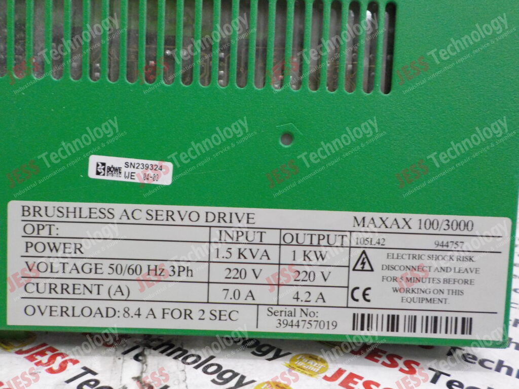 Image #1 of Repair CONTROL TECHNIQUE MAXAX 100 brushless ac servo drive 3944757019 in Malaysia, Singapore, Thailand, Indonesia