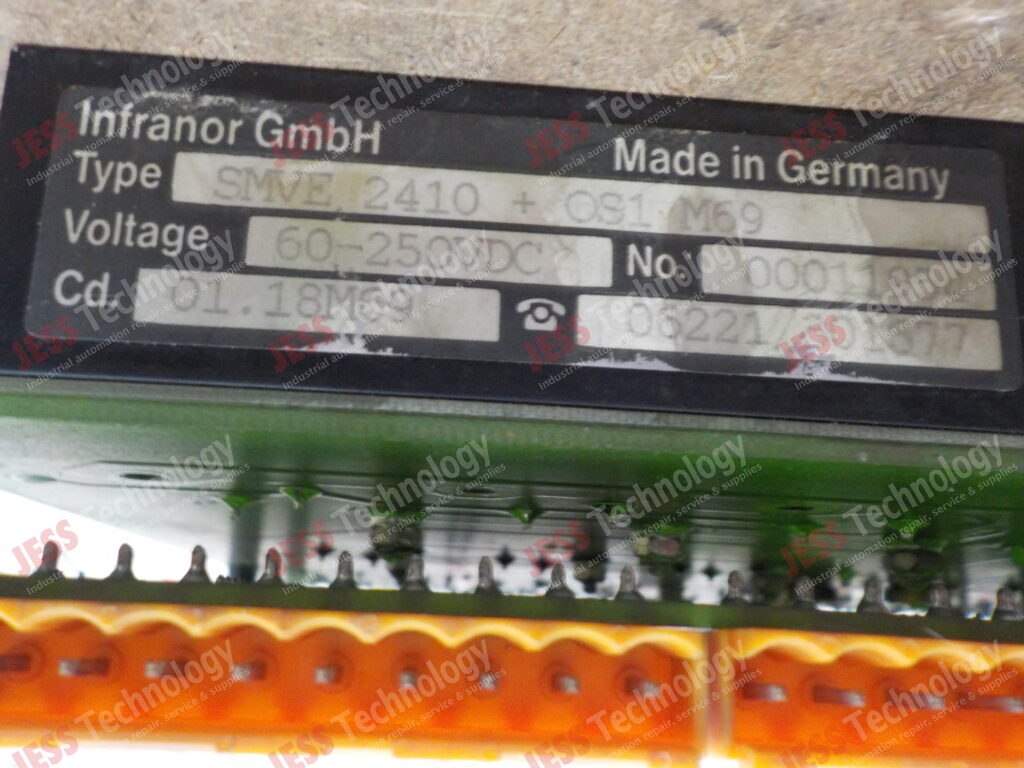 Image #1 of Repair INFRANOR SMVE 2410+ OS1 M69 smve card 000171954 in Malaysia, Singapore, Thailand, Indonesia