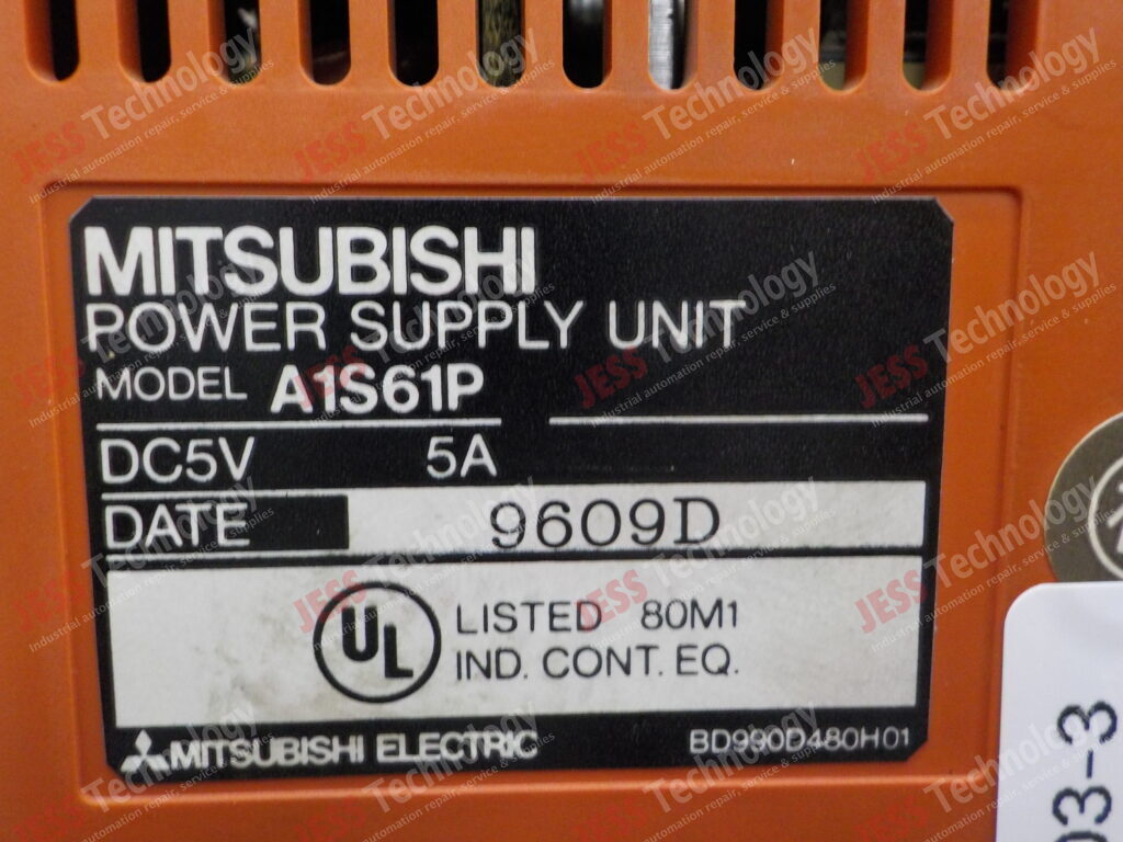 Image #1 of Repair MITSUBISHI A1S61P MITSUBISHI POWER SUPPLY UNIT BD990D480H01 in Malaysia, Singapore, Thailand, Indonesia