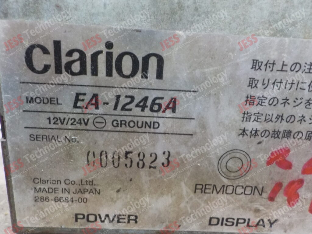 Image #1 of Repair CLARION EA-1246A Clarion power supply 0005823 in Malaysia, Singapore, Thailand, Indonesia