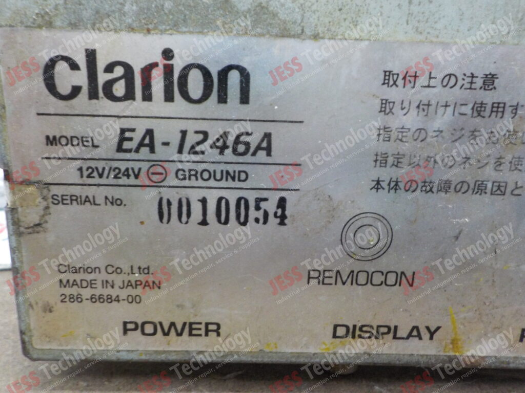 Image #1 of Repair CLARION EA-1246A Clarion power supply 0010054 in Malaysia, Singapore, Thailand, Indonesia