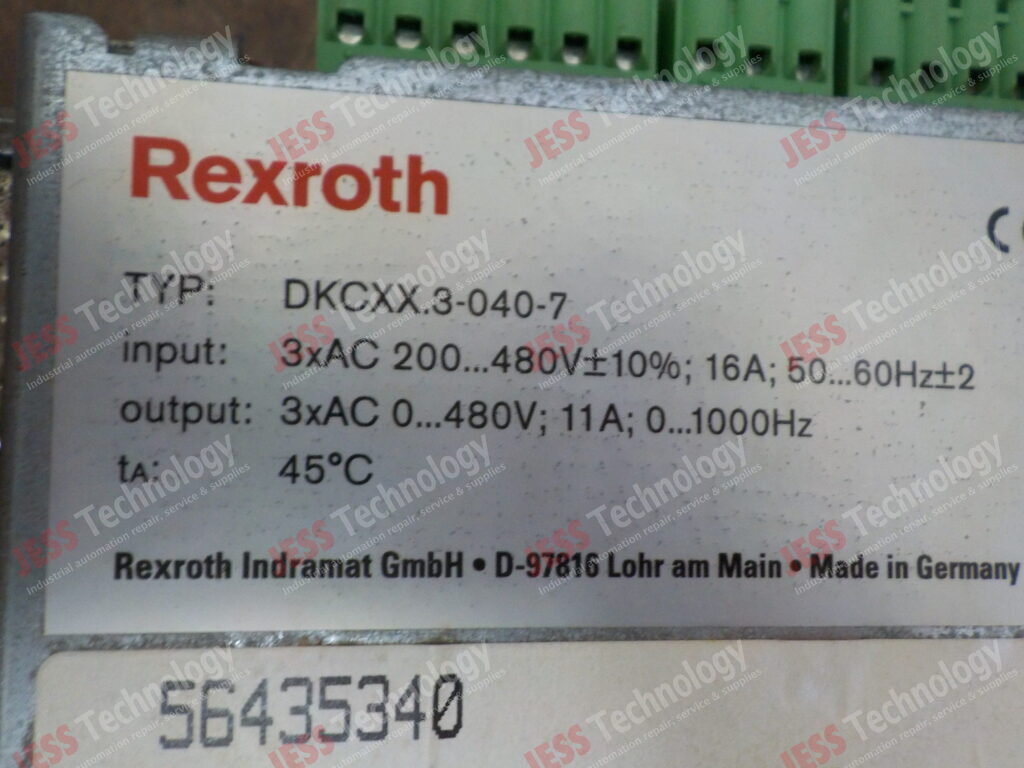 Image #2 of Repair REXROTH DKCXX.3-040-7 Rexroth - in Malaysia, Singapore, Thailand, Indonesia