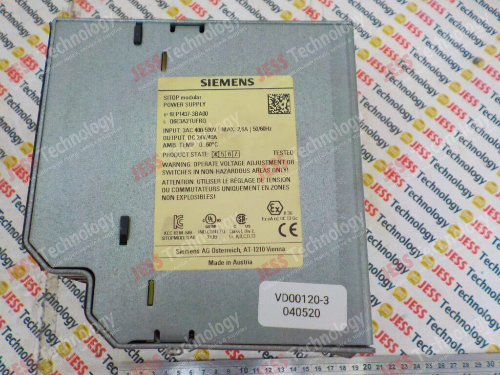 Image #2 of Repair SIEMENS SITOP MODULAR 6EP1437-3BA00 Siemens sitop power supply Q6E3A2TUFRQ in Malaysia, Singapore, Thailand, Indonesia