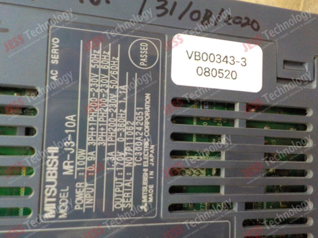 Image #2 of Repair MITSUBISHI MR-J3-10A mitsubishi ac servo N07P11062 in Malaysia, Singapore, Thailand, Indonesia