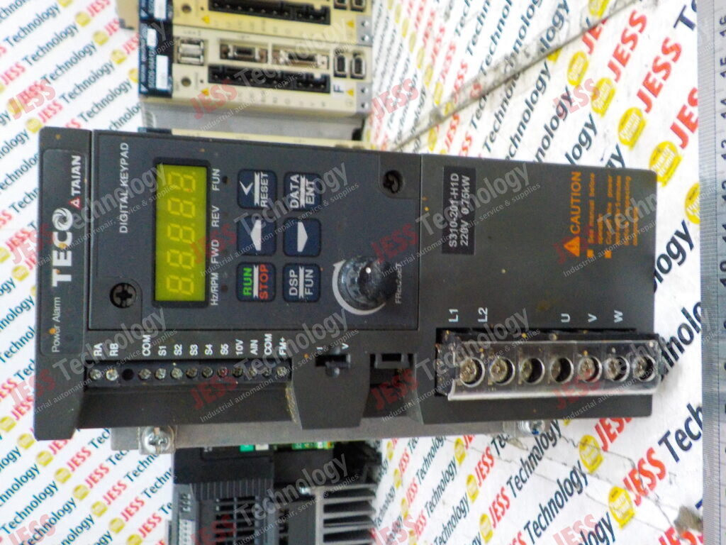 Image #1 of Repair TECO S310-201-H1D TECO SERVO DRIVE 123110630(21)189127F000101000000 in Malaysia, Singapore, Thailand, Indonesia
