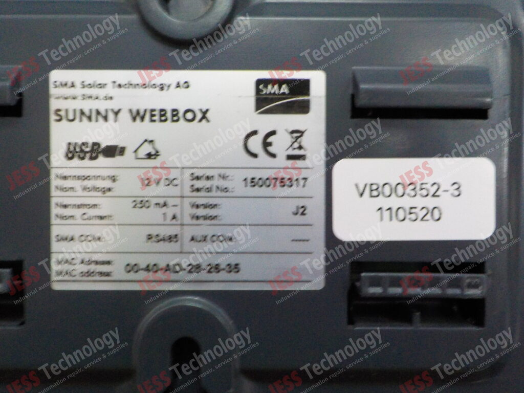 Image #2 of Repair SUNNY WEBBOX RS485 sunny webbox 150075317 in Malaysia, Singapore, Thailand, Indonesia