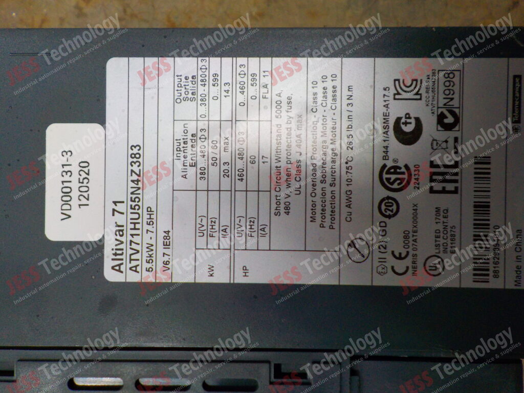 Image #2 of Repair SCHNEIDER ALTIVAR 71 Schnierder inverter ( shore 2) 881629894010 in Malaysia, Singapore, Thailand, Indonesia