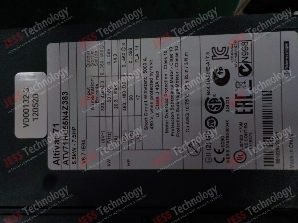 Image #2 of Repair SCHNEIDER ALTIVAR 71 Schneider inverter (shore 2) 881629420061 in Malaysia, Singapore, Thailand, Indonesia