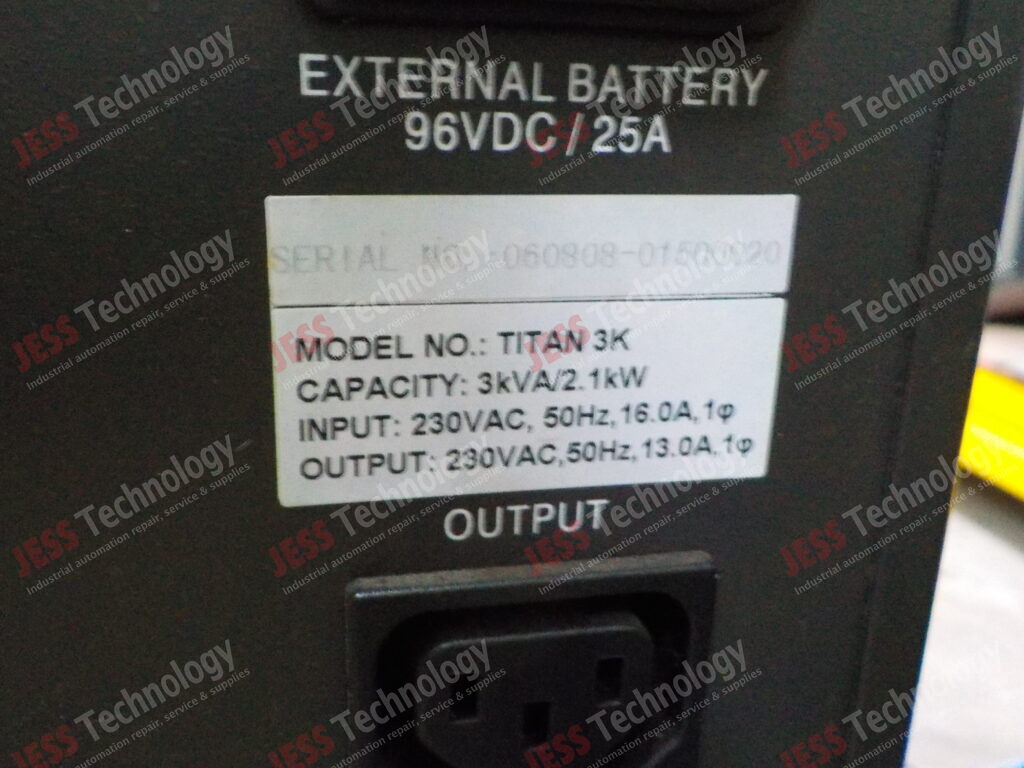 Image #1 of Repair NEUR POWER TITAN 3K Neuropower ups 060808-01500020 in Malaysia, Singapore, Thailand, Indonesia