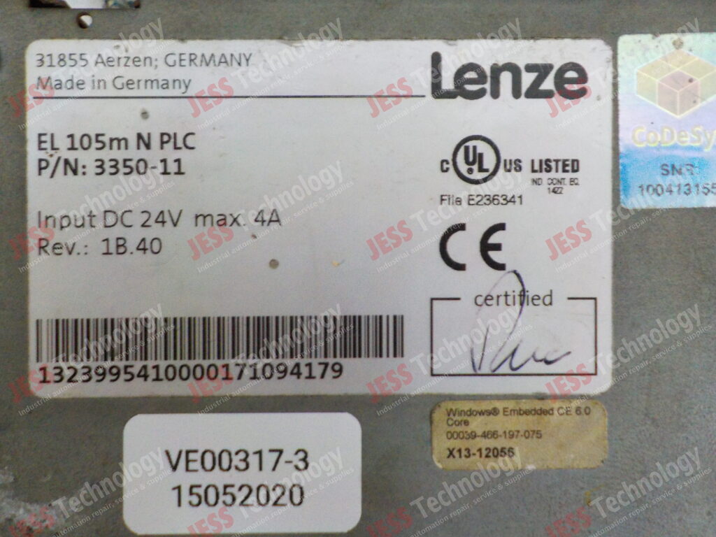 Image #2 of Repair LENZE 3350-11 Lenze touch screen 1323995410000171094179 in Malaysia, Singapore, Thailand, Indonesia