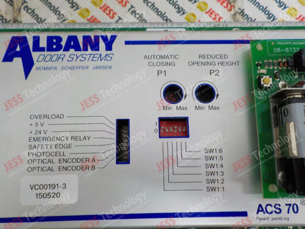 Image #2 of Repair ALBANY ACS70 ALBANY DOOR SYSTEM 80-8726-31 in Malaysia, Singapore, Thailand, Indonesia