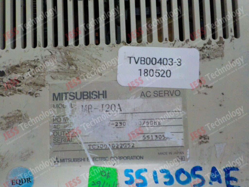Image #2 of Repair MITSUBISHI MR-J20A mitsubishi servo 551305A5 in Malaysia, Singapore, Thailand, Indonesia