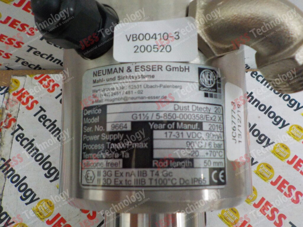 Image #2 of Repair NEUMAN & ESSER G112/ 5-850-000358/Ex2 X dust controller 9664 in Malaysia, Singapore, Thailand, Indonesia