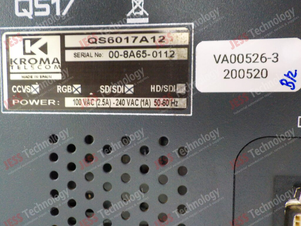 Image #2 of Repair KROMA TELECOM QS6017A12 Kroma telecom 00-8A65-0116 in Malaysia, Singapore, Thailand, Indonesia