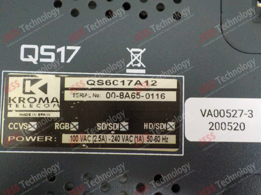 Image #1 of Repair KROMA TELECOM QS6C17A12 Krome telekom 00-8A65-0116 in Malaysia, Singapore, Thailand, Indonesia