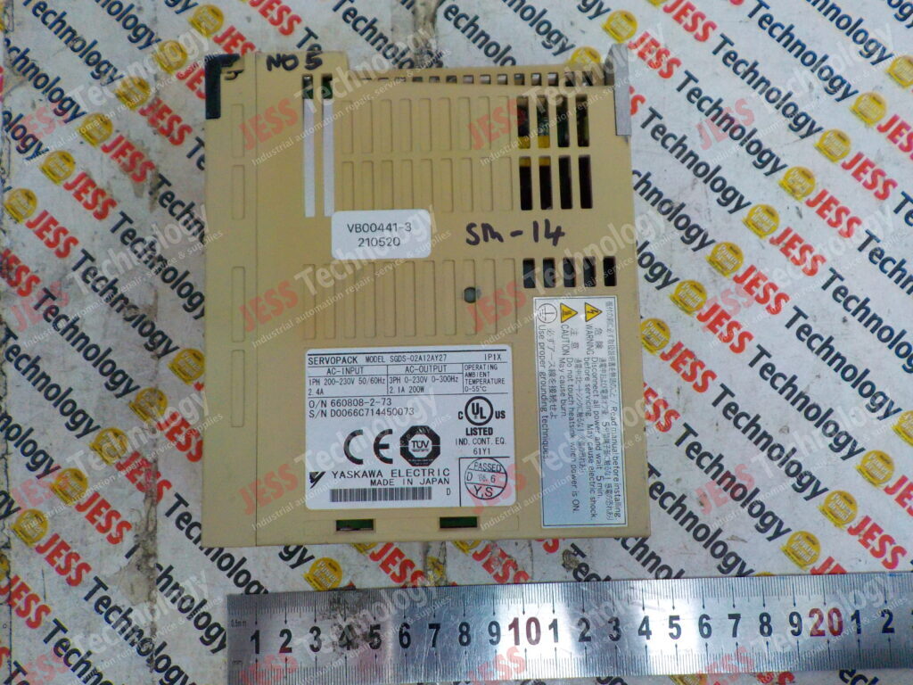 Image #1 of Repair YASKAWA SGDS-02A12AY27 yaskawa servopack D0066C714450073 in Malaysia, Singapore, Thailand, Indonesia