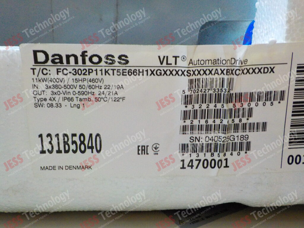 Image #1 of Repair DANFOSS 131B5840 DANFOSS INVERTER 040525G1B9 in Malaysia, Singapore, Thailand, Indonesia